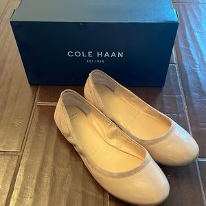 Nude Cole Haan flats